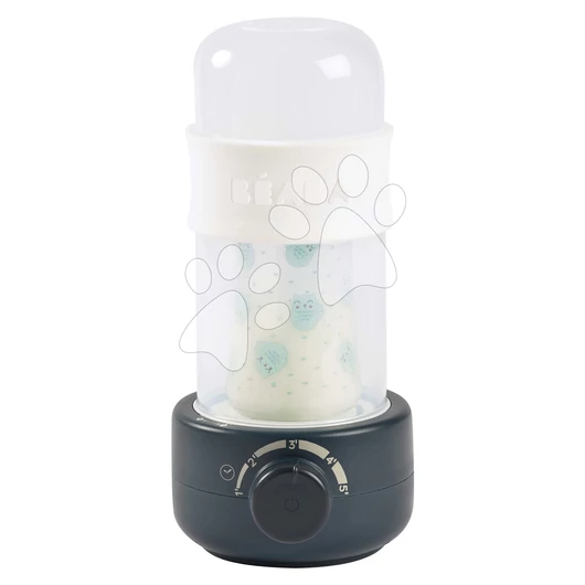 Cumisüveg melegítő és sterilizáló Baby Milk Second Ultra Fast Bottle Warmer Beaba Night Blue ultra gyors kékes-fehér 0 hó-tól BE911720