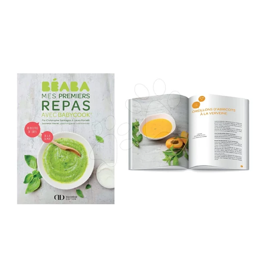 Szezonális szakácskönyv Beaba angol nyelvű 80 illusztrált recepttel 4-24 hó korosztálynak