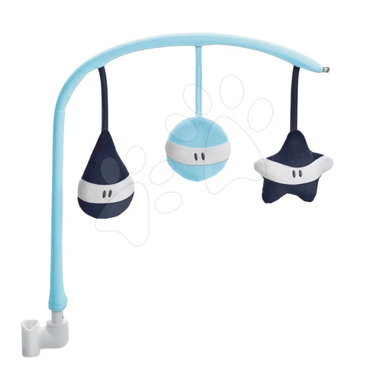 Beaba körforgó pihenőszék fölé Play Arch 3 játékkal 915023 kék