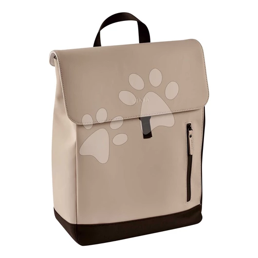 Prebaľovací batoh Oslo Changing Bag Clay Beaba vodeodolný s prebaľovacou podložkou a popruhmi ku kočíku hnedý BE940321