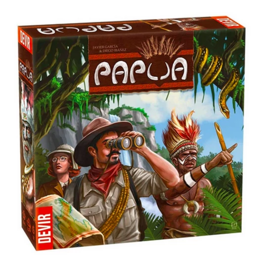 PAPUA angol nyelvű társasjáték