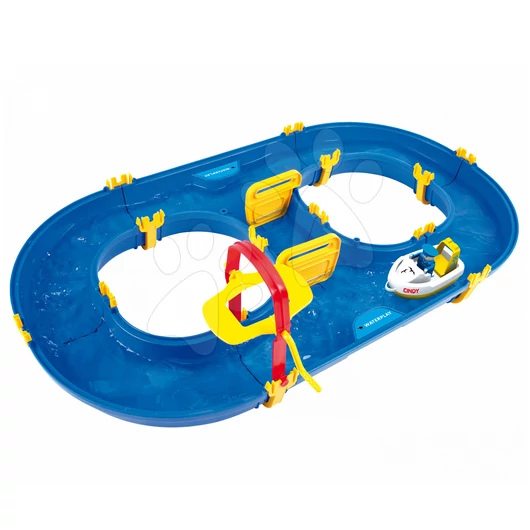 BIG összerakós vizes játék Rotterdam 55102 kék-sárga