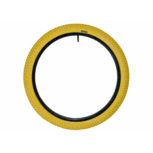 QU-AX gumi, 18" x 1.75, sárga