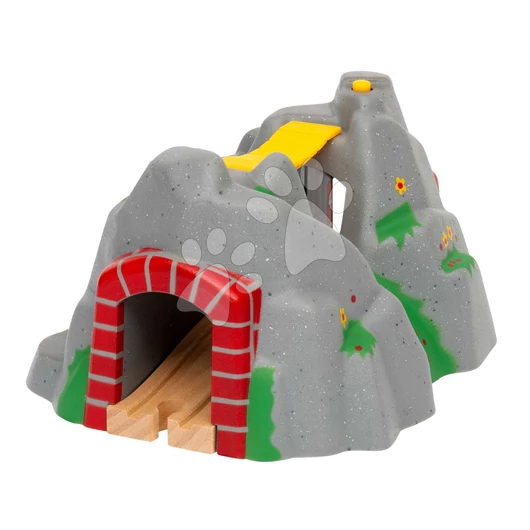 Fa alagút hanggal Tunel Adventure Tunnel BRIO elektronikus híddal 3 évtől BRIO4814