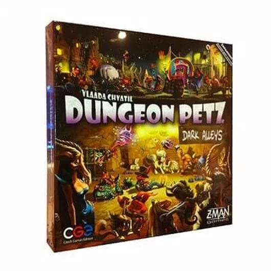 Czech Games Dungeon Petz: Dark Alleys angol nyelvű kiegészítő