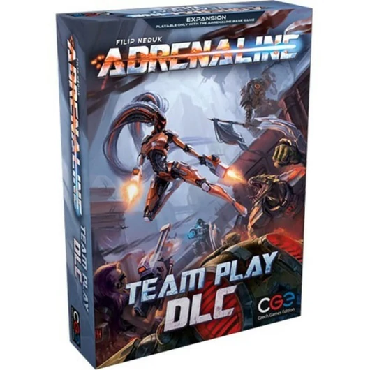 Adrenaline: Team Play DLC  társasjáték kiegészítő, angol nyelvű