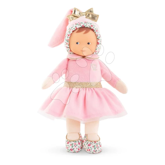 Játékbaba Miss Ballerina Pink Grenadine Mon Doudou Corolle kék szemekkel 25 cm 0 hó-tól