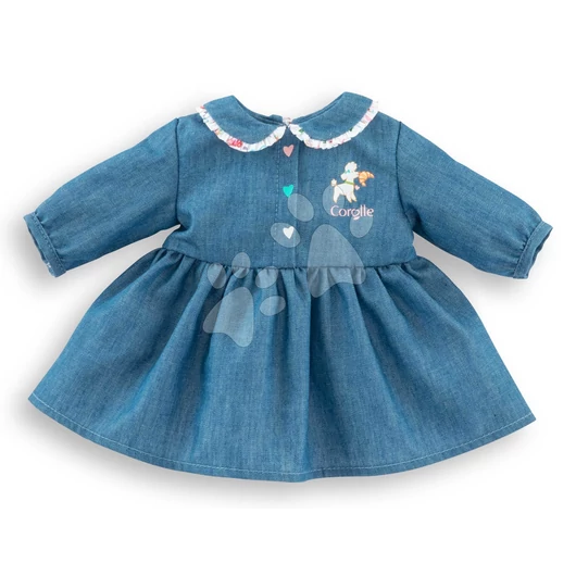 Ruha játékbabára Dress A Weekend in Paris Mon Grand Poupon Corolle 42 cm babának 24 hó-tól CO160170
