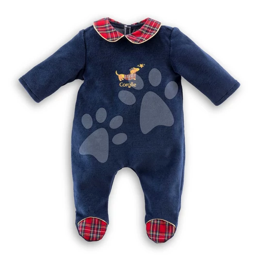 Pizsama játékbabára Pajamas Corolle Holidays Mon Grand Poupon Corolle karácsonyi kiadás 42 cm babának 24 hó-tól CO160190
