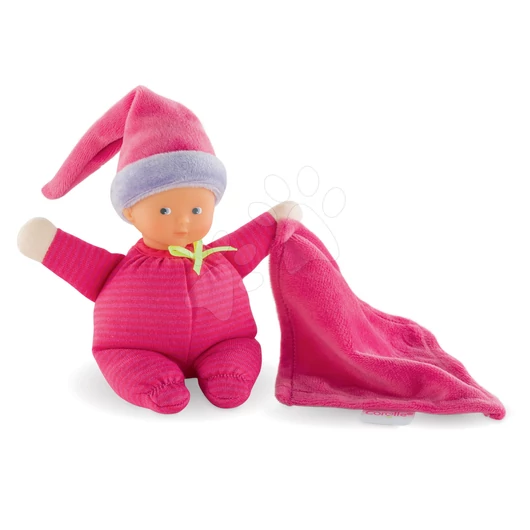 Játékbaba Minirêve Mon Doudou Corolle Grenadine Striped 16 cm 0 hó-tól