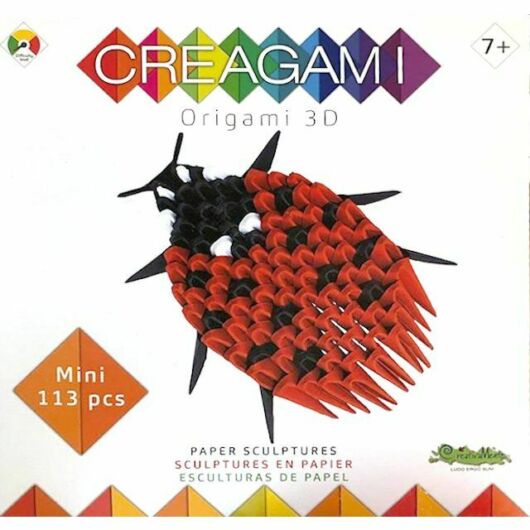 Creagami  - 3D origami készlet, Katica (mini)