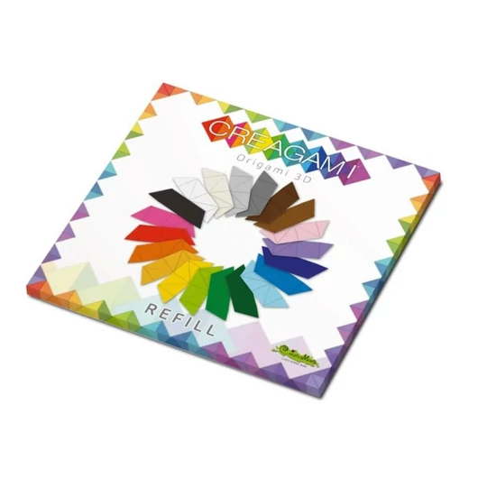 Creagami utántöltő 3D origami készlethez, fehér