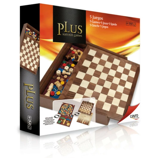 5 Games Plus társasjáték-gyűjtemény