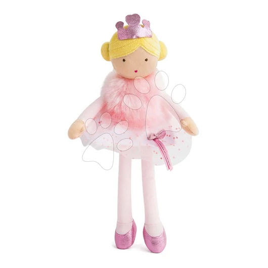 Bábika Orianne Little Precious Jolijou 30 cm v ružových šatách s korunkou z jemného textilu od 4 rokov DC3400