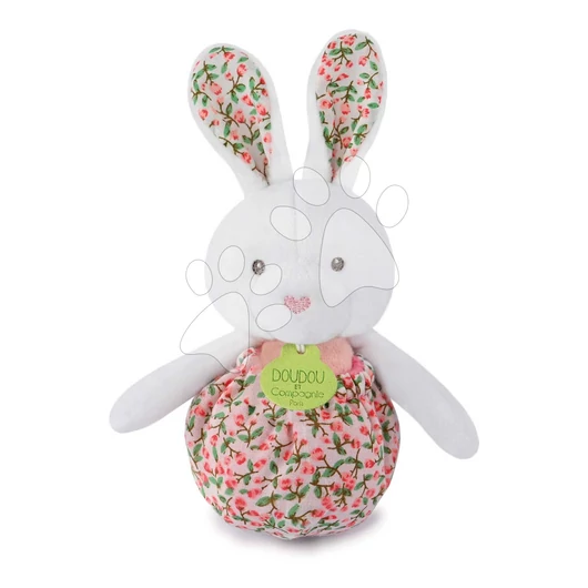 Plyšový zajačik Lapin Pop-up Doudou et Compagnie rôzne farby 20 cm od 0 mes DC4053