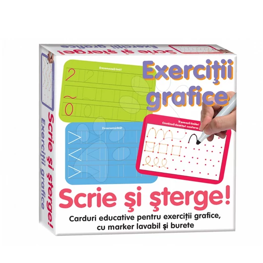 Oktatójáték Vonalvezetési gyakorlatok Dohány román verzió 3 évtől