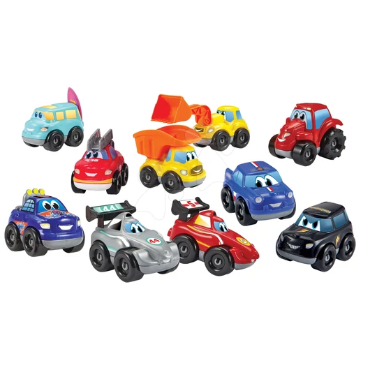 Építőjáték versenyautók Abrick Gyors járgányok Écoiffier 10 fajta 18 hó-tól