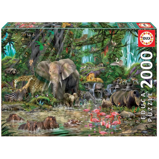 Educa Puzzle African Jungle 2000 db 16013 színes