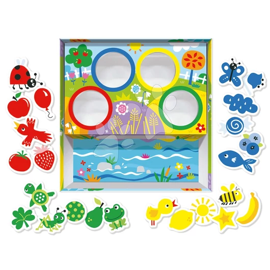 Oktatójáték legkisebbeknek Discover the colours with the Butterfly Greta Educa Állatokkal tanuljuk a színeket 24 hó-tól EDU19715