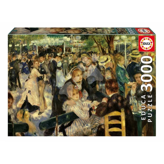 Puzzle Dance at the Moulin De La Galette Educa 3000 dielov od 11 rokov EDU20311