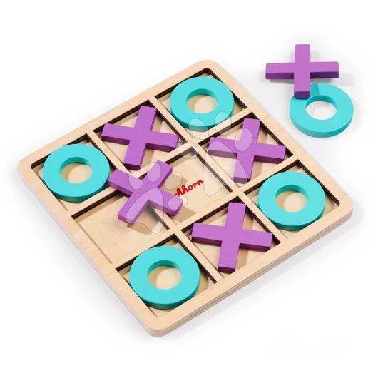 Fa amőba játék Tic Tac Toe Game Eichhorn 11 részes 3 évtől EH2812