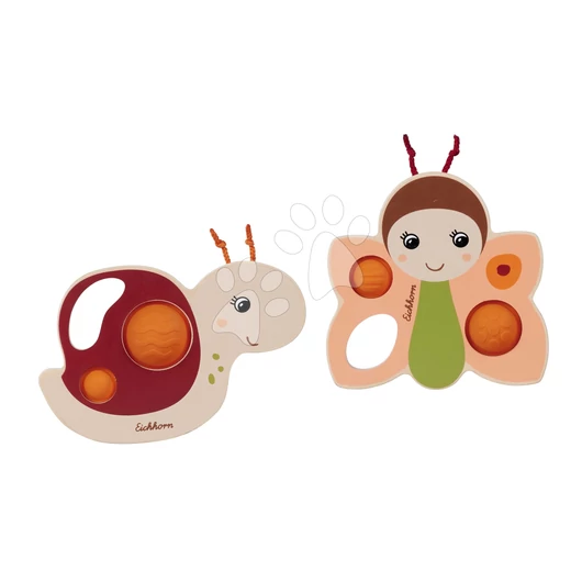 Fa figurák Plopp Figures Eichhorn csiga és méhecske (ár 1 terméket takar) 12 hó-tól EH6805