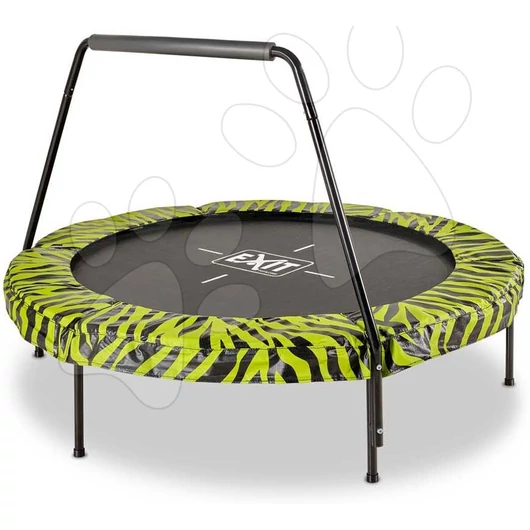 Trambulin kapaszkodóval Tiggy Junior Exit Toys átmérője 140 cm zöld