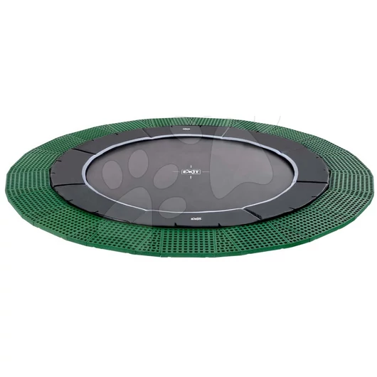 Trambulin ugrófelület Dynamic GroundLevel Black Exit Toys süllyesztett átmérője 305 cm fekete