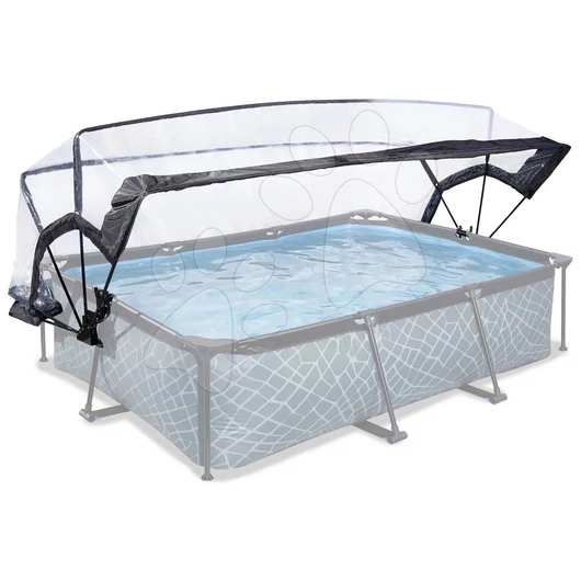 Kupola fedél pool cover Exit Toys medencékre 220*150 cm méretekkel 6 évtől