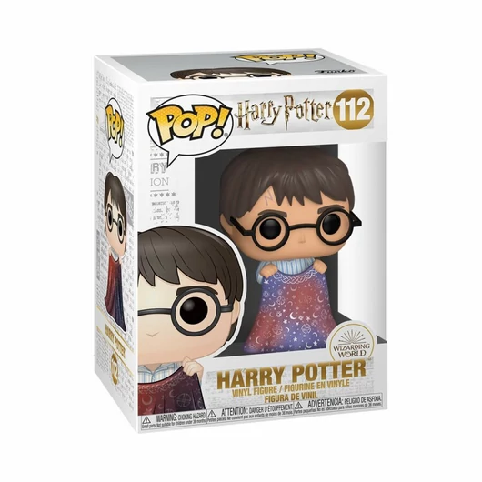 Funko Pop! Harry Potter - Harry Potter with Invisibility Cloak figura #112