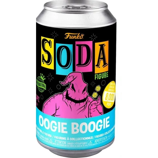 Funko Vinyl Soda: The Nightmare Before Christmas - Oogie figura (Black Light)
