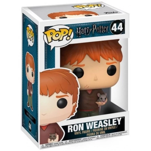Funko POP! Harry Potter - Ron Weasley w/ Scabbers figura #44