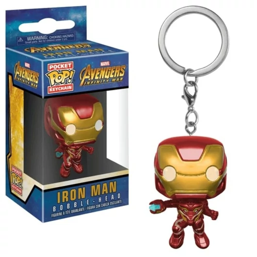 Funko POP! Marvel: Avangers Infinity War - Iron Man kulcstartó