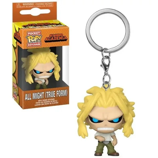 Funko POP! My Hero Academia All Might (True Form) kulcstartó