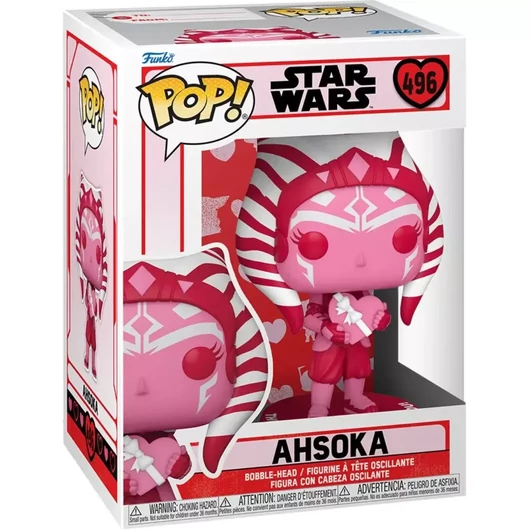 Funko POP! Star Wars: Valentines S2 - Ahsoka figura #496