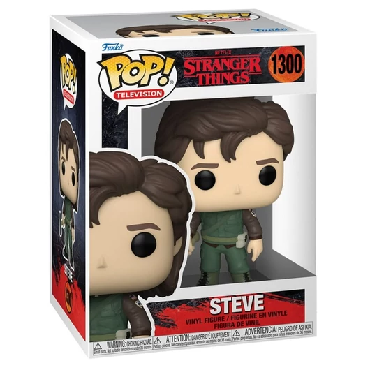 Funko POP! TV: Stranger Things - Hunter Steve figura #1300