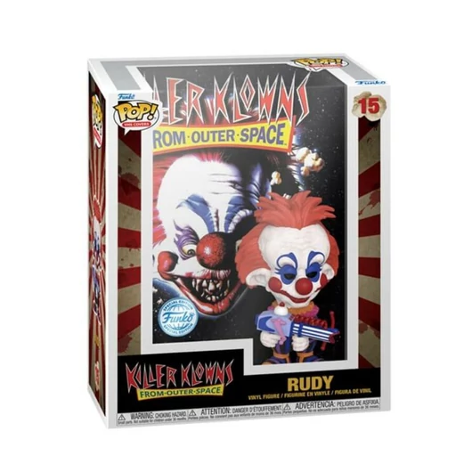 Funko Pop! VHS Covers: Killer Klowns from Outer Space - Rudy (SE) #15 figura