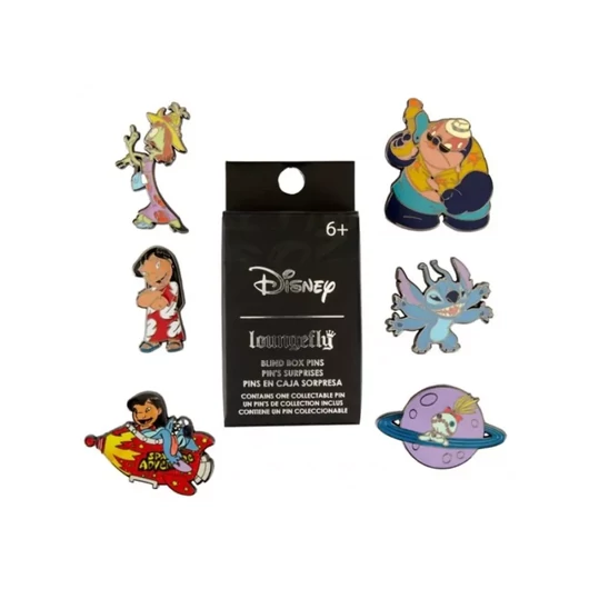 Funko POP! Disney: Lilo & Stitch Space Adventure blind box enamel pins kitűző