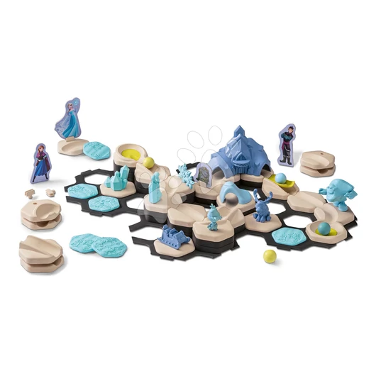 Golyópálya Jégvarázs Kezdőszett Starter Set Frozen Junior GraviTrax 71 részes figurákkal 3 évtől RVBR3859
