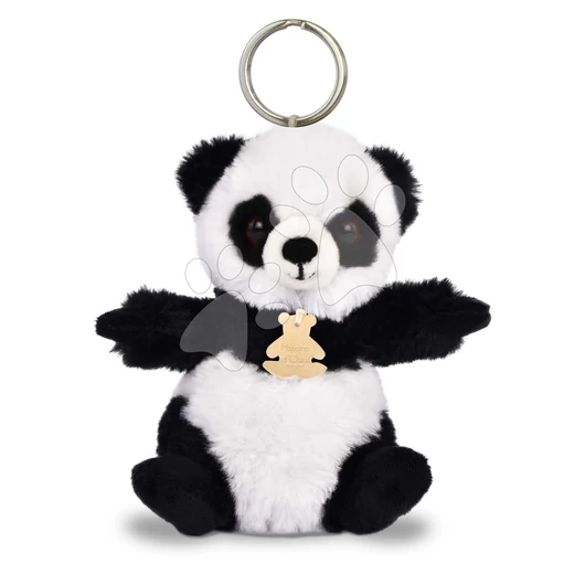 Plüss kulcstartó panda The Soft Stretch Panda Key Ring Histoire d’ Ours fekete-fehér 12 cm HO3292