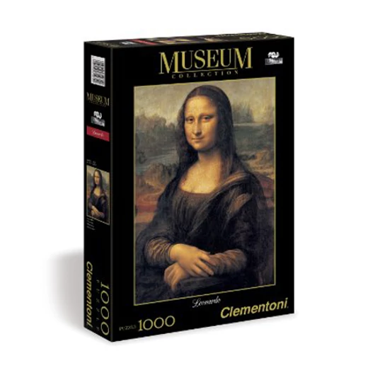 Leonardo da Vinci: Mona Lisa 1000 db-os puzzle - Clementoni
