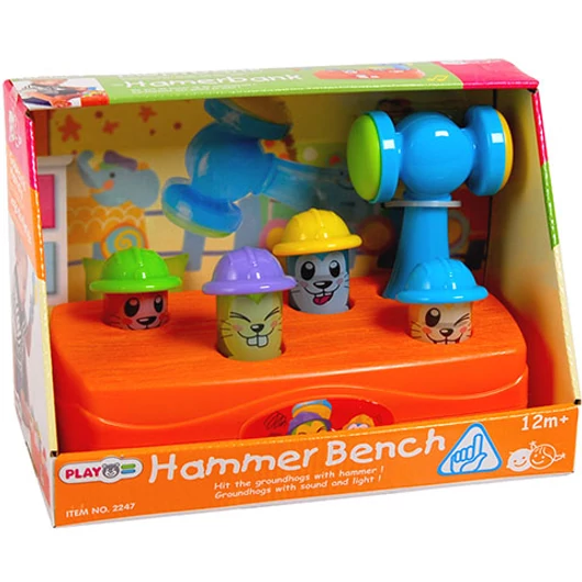 Playgo: Vidám bébi kalapács játék