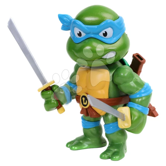 Figura gyűjtői darab Turtles Leonardo Jada fém mozgatható karokkal magassága 10 cm