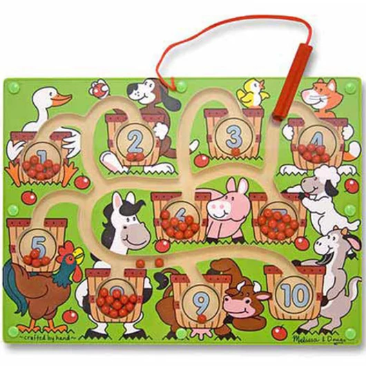 Mágneses számolós labirintus fa készségfejlesztő - Melissa & Doug