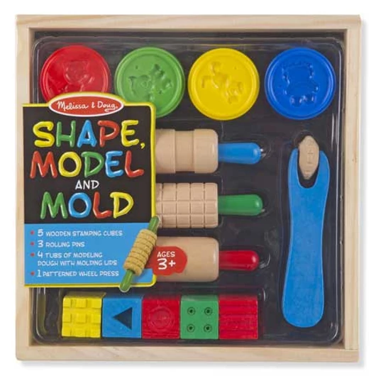 Gyurmaformázó készlet fa dobozban - Melissa & Doug
