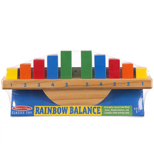Szivárványos egyensúlyozó fajáték - Melissa & Doug