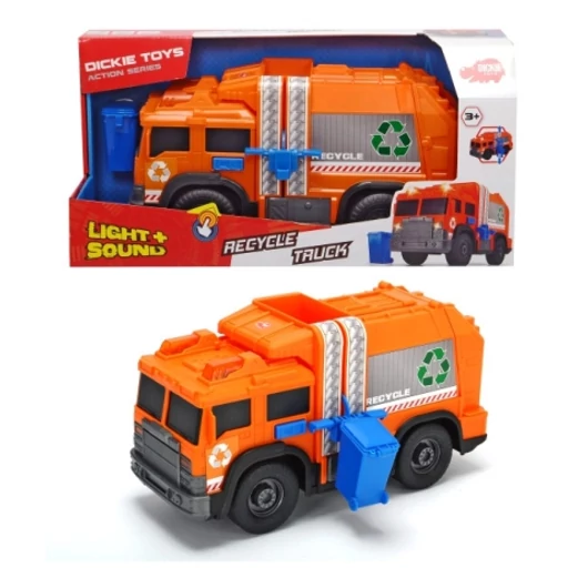 Recycle kukásautó fénnyel és hanggal 30cm-es - Dickie Toys