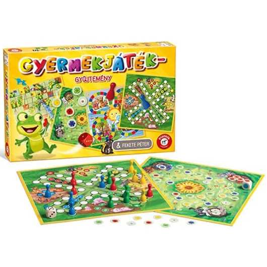 Gyermek társasjáték gyűjtemény - Piatnik