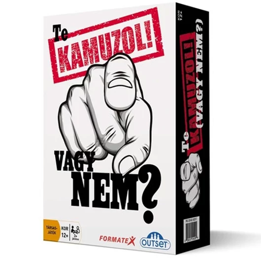 Te kamuzol! Vagy nem? társasjáték kártyákkal