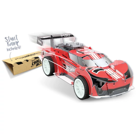 Hot Wheels Super Blitzen összeépíthető, hátrahúzós kisautó 1/32 - Mondo Motors